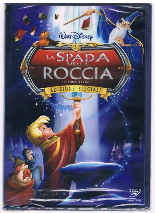 Dvd La spada nella roccia - edizione speciale 45° anniversario