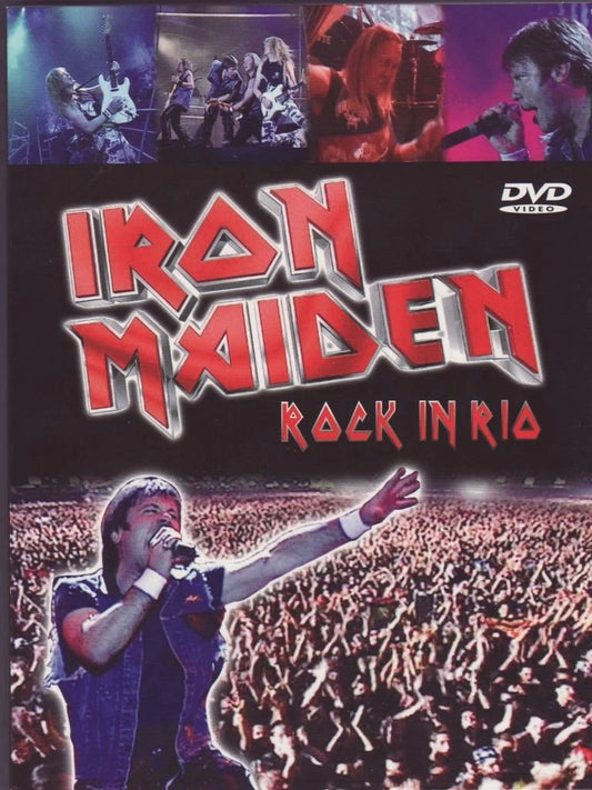 Dvd IRON MAIDEN Rock in Rio
