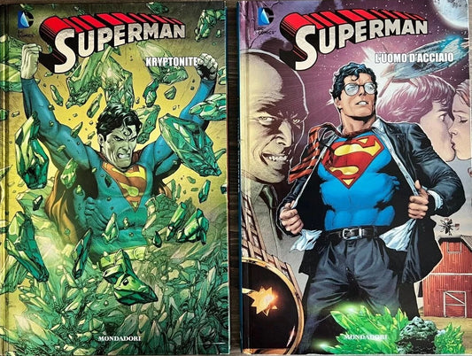 DC Superman Mondadori - vol. 1 Kryptonite + vol. 2 L'Uomo D'Acciaio