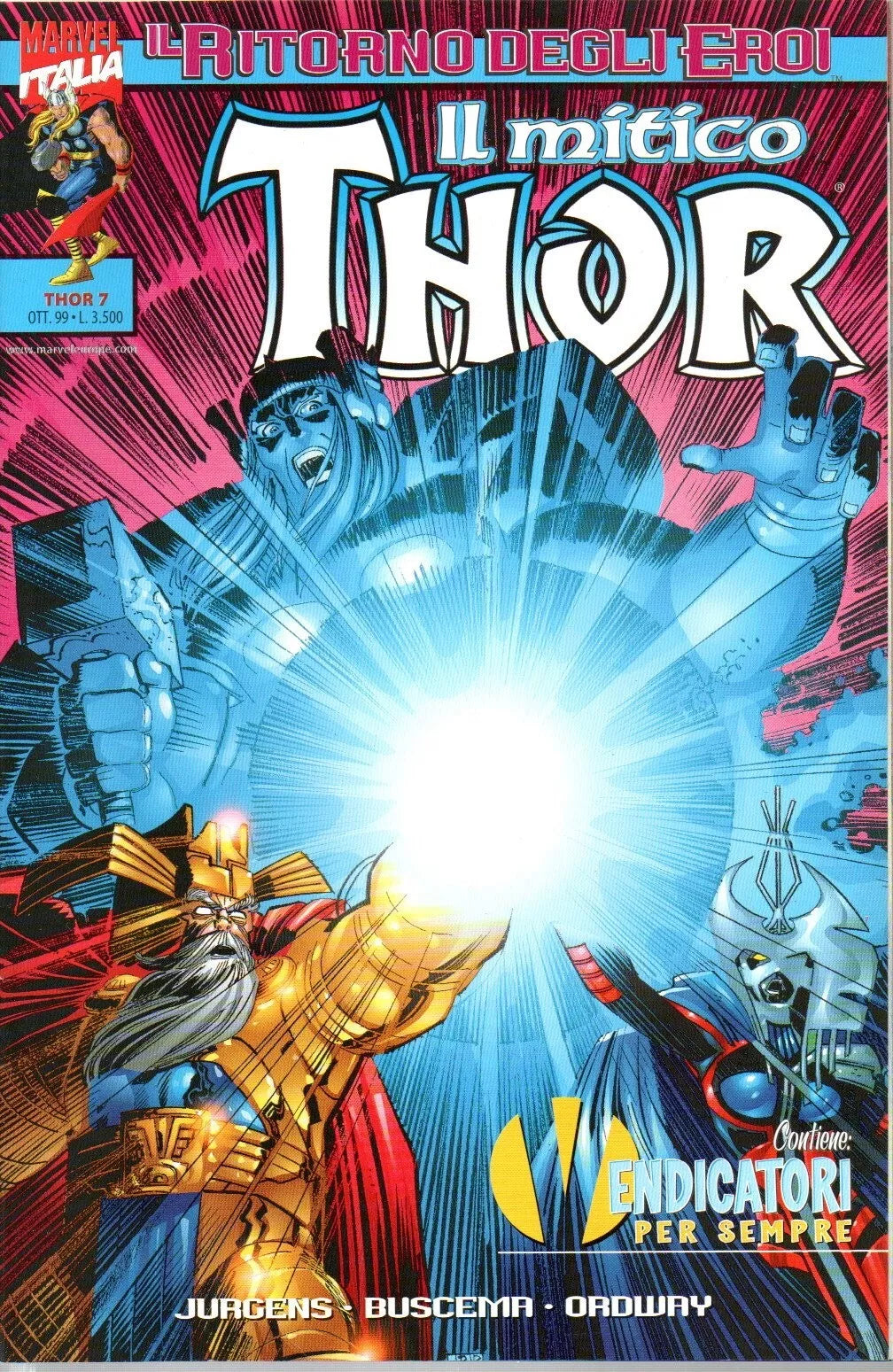 Marvel Italia Il mitico Thor, Il ritorno degli eroi 1990 (Vol. 3-17, 50)