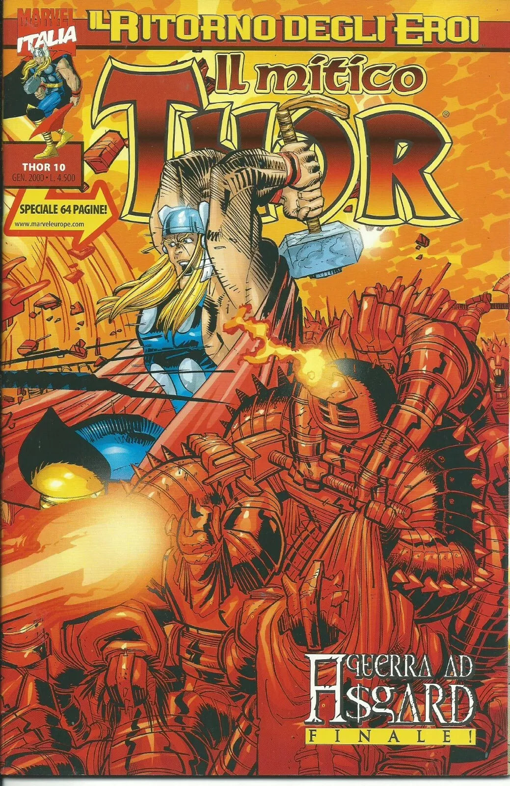 Marvel Italia Il mitico Thor, Il ritorno degli eroi 1990 (Vol. 3-17, 50)