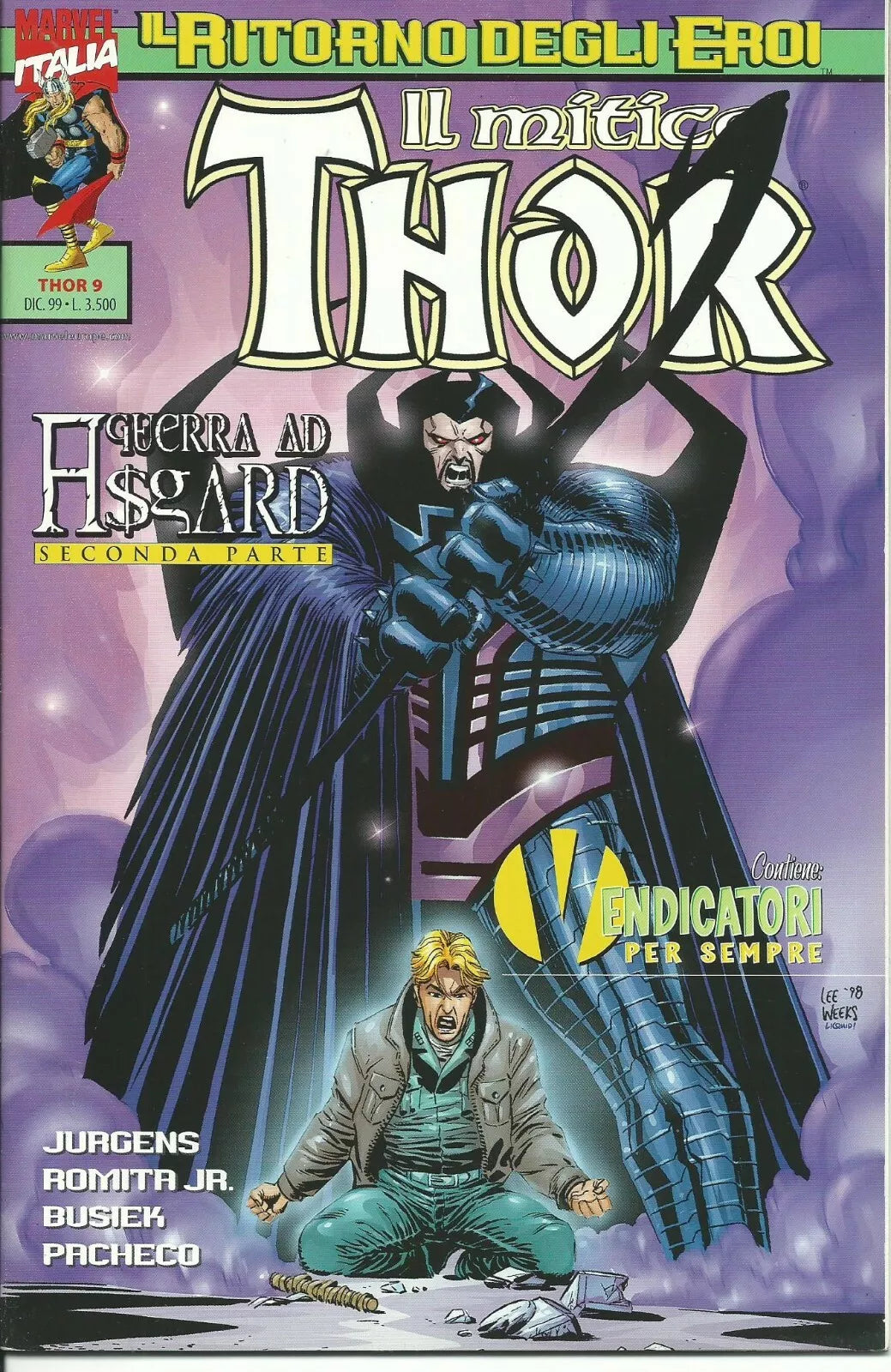 Marvel Italia Il mitico Thor, Il ritorno degli eroi 1990 (Vol. 3-17, 50)