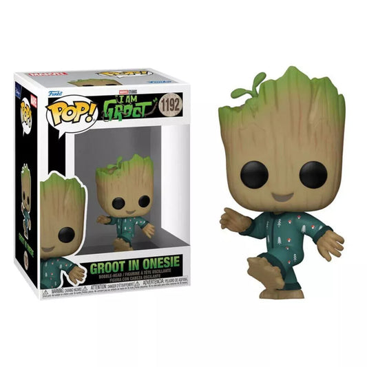 Funko Pop! Marvel I am Groot 1992- Groot in Onesie