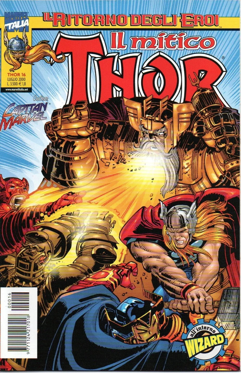 Marvel Italia Il mitico Thor, Il ritorno degli eroi 1990 (Vol. 3-17, 50)