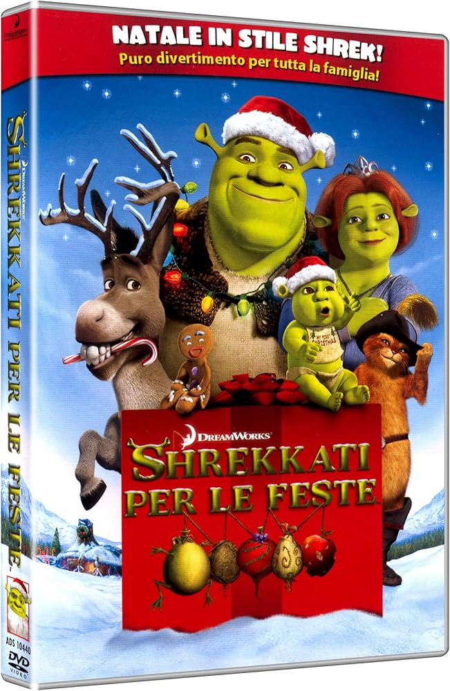 Dvd Shrekkati per le feste