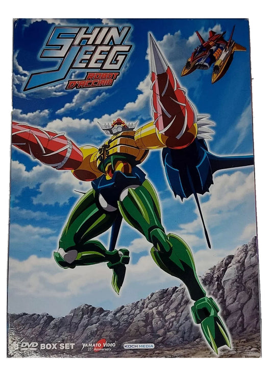Dvd Box Set 3 dischi SHIN JEEG Robot d'acciaio (versione fuori catalogo)