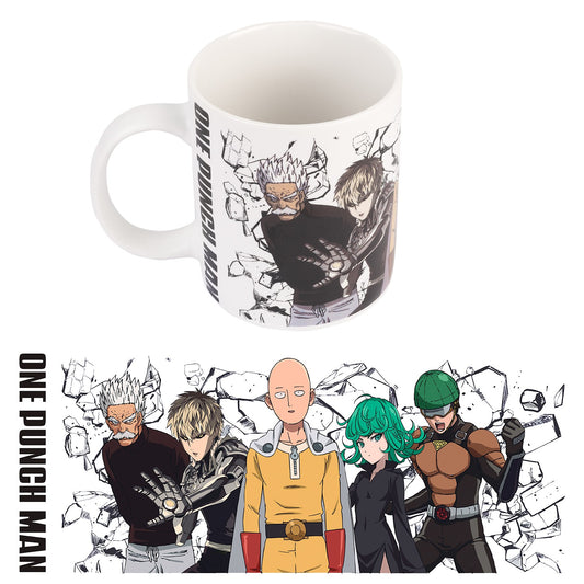 TAZZA ONE PUNCH MAN HEROES