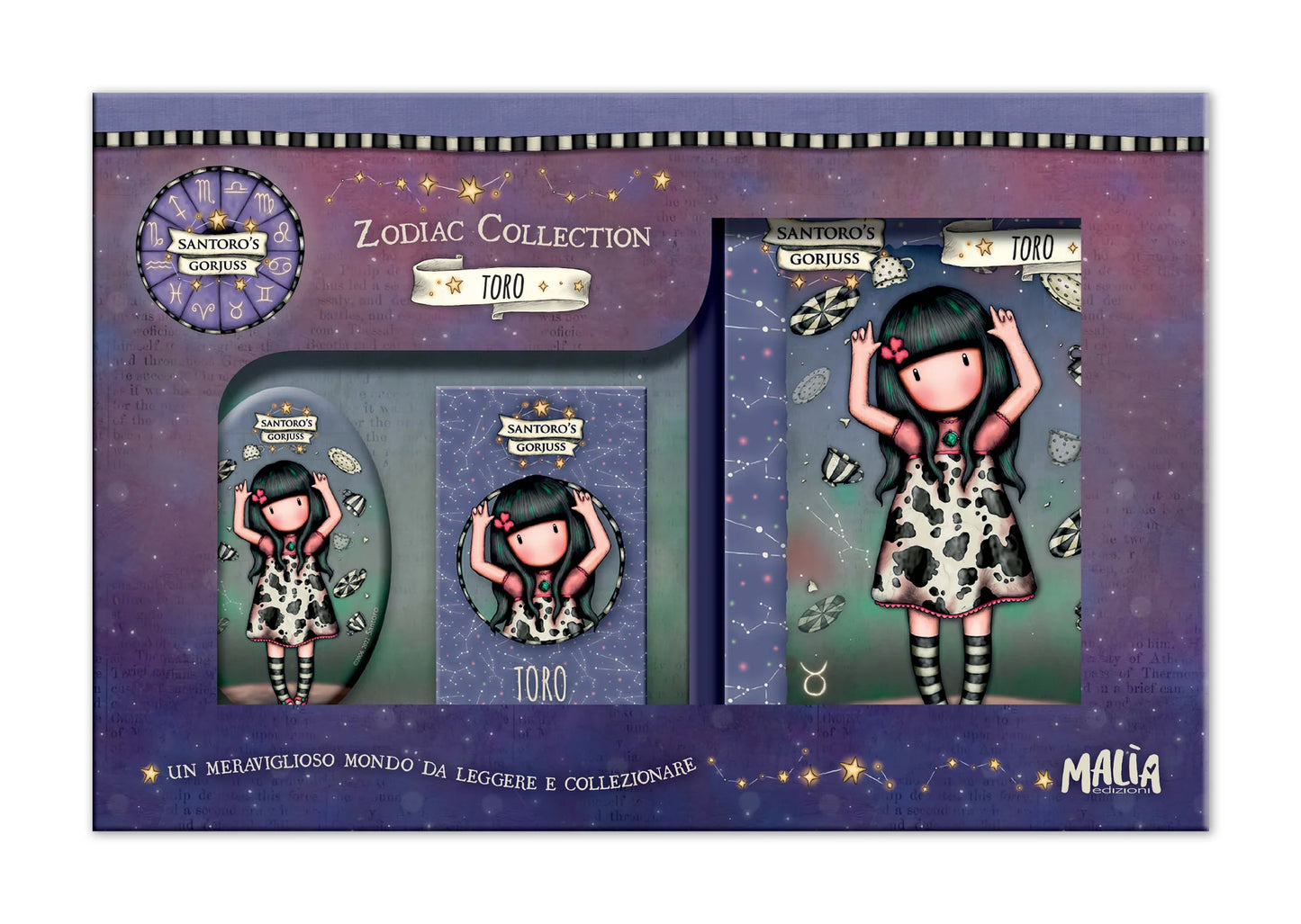 Gift box SANTORO Zodiac Collection - tutti i segni disponibili