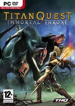 Titan Quest immortal throne - PC Cd-Rom