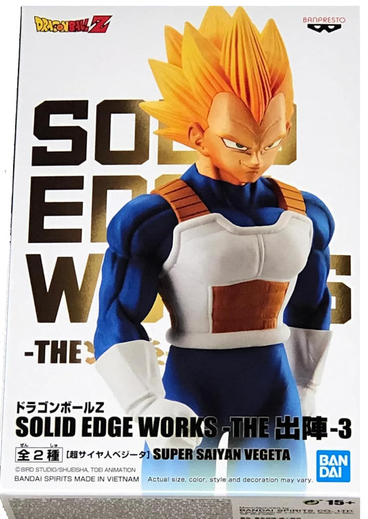 Bandai BanPresto Dragon Ball Z: Solid Edge Works vol. 3 Super Saiyan VEGETA