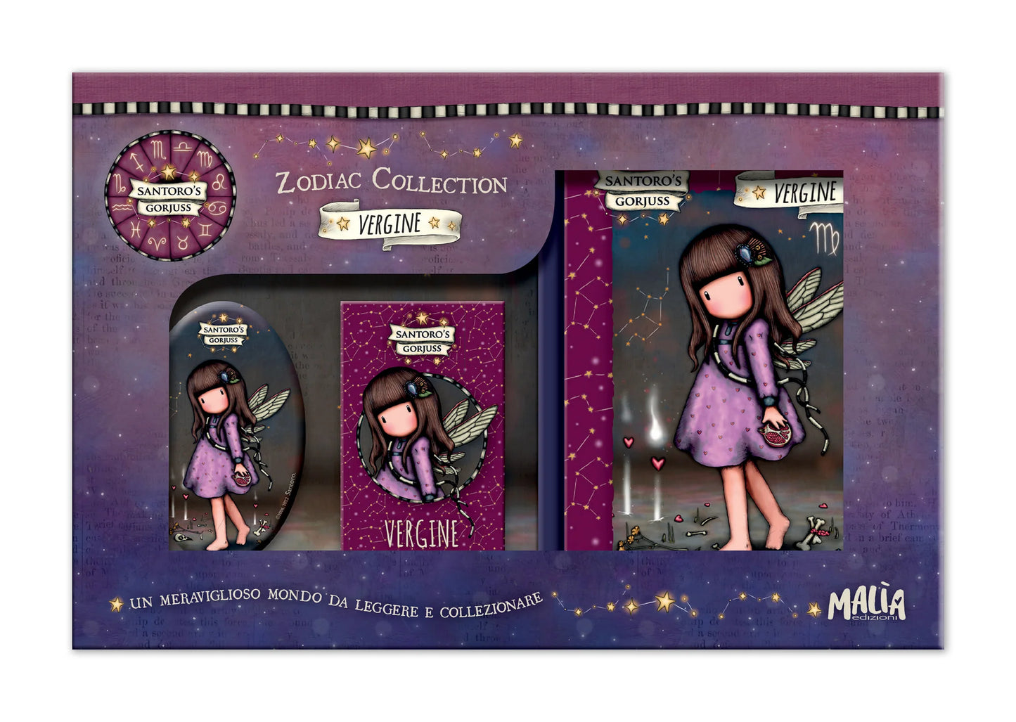 Gift box SANTORO Zodiac Collection - tutti i segni disponibili