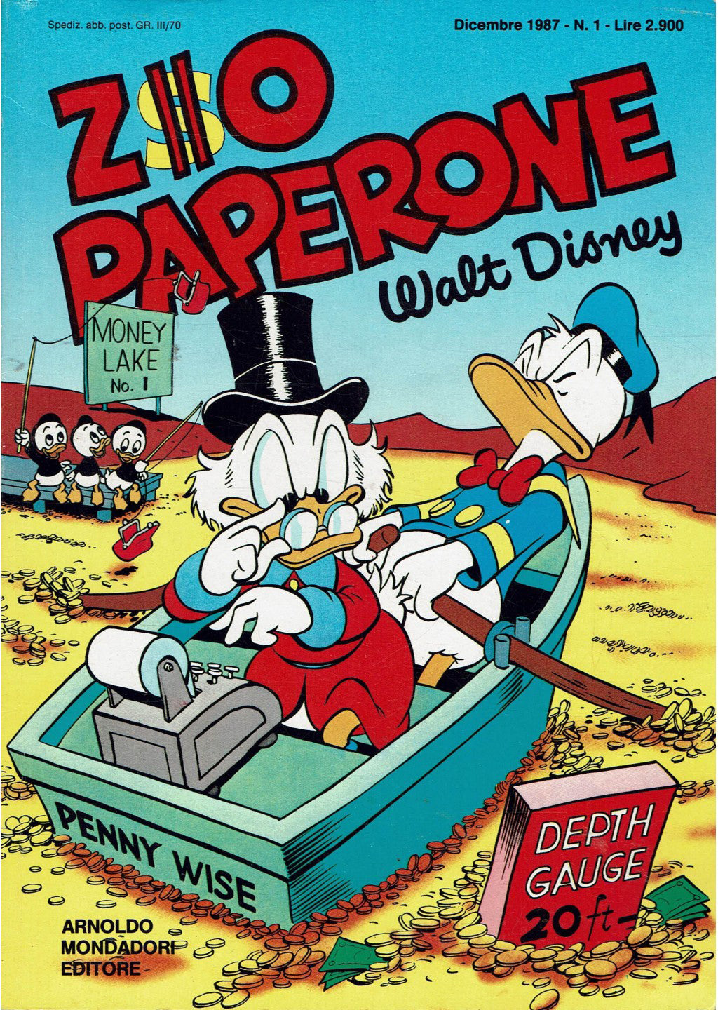 Zio Paperone volumi anni '80 dal numero 1 al numero 11